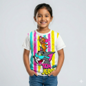 4pcs Half sleeve girls t-shirt combo-AKHRC6