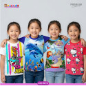 4pcs Half sleeve girls t-shirt combo-AKHRC6