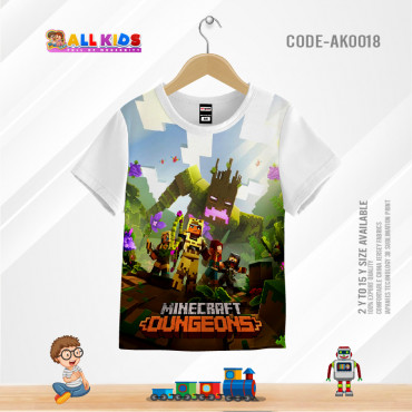 MINECRAFT WHITE KIDS...