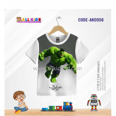 HULK WHITE KIDS 3D T...