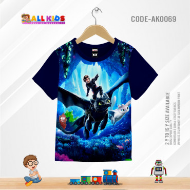 DRAGON KIDS 3D T-SHI...