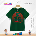 16th DECEMBER BANGLADESH GREEN KIDS 3D T-SHIRT HALF SLEEVE (SUBLIMATION PRINT)-AK0082