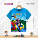 MICKEY MOUSE KIDS 3d T-SHIRT HALF SLEEVE (SUBLIMATION PRINT)-AK0021