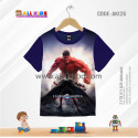 CAPTAIN AMERICA VS HULK KIDS 3D T-SHIRT HALF SLEEVE (SUBLIMATION PRINT)-AK126