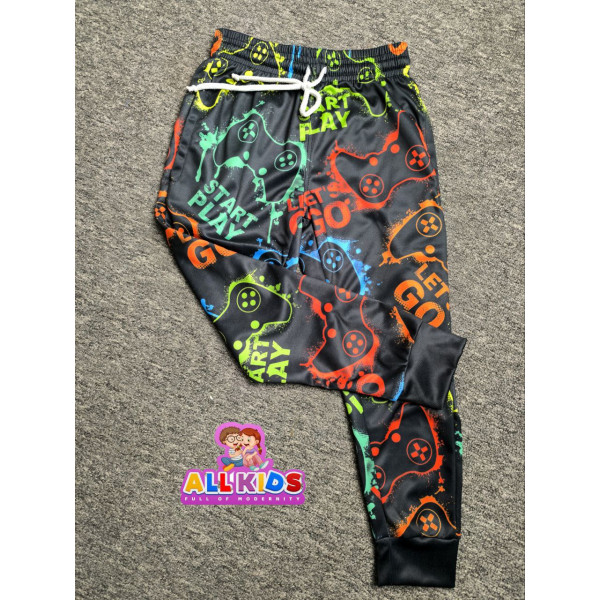 KIDS SWEAT SHIRT AND TROUSER SET PLAY GAMES (3D SUBLIMATION PRINT)-AKS07