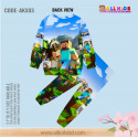 KIDS SWEAT SHIRT AND TROUSER SET MINECRAFT (3D SUBLIMATION PRINT)-AKS03