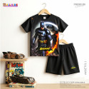  T-shirt & half pant set  batman design-AKSETC1.1