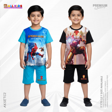 2Pcs T-shirt & h...