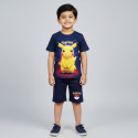 2Pcs T-shirt & half pant set combo minecraft & pokemon - AKSETC8