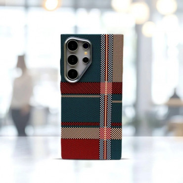  Premium Luxo Carbon Fiber Case For Samsung Galaxy S26Ultra S25Ultra S24Ultra