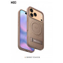 Premium HDD Magnetic Stand Leather Case for iPhone