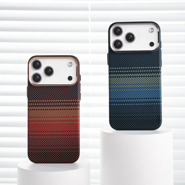 Luxo Life Carbon Fiber Texture Matte Bumper Case For iPhone