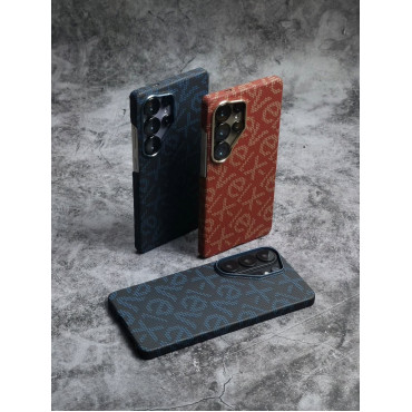 Xlevel Carbon Fiber Texture Ultra-Thin PC Case For Samsung S25 Ultra S24 Ultra