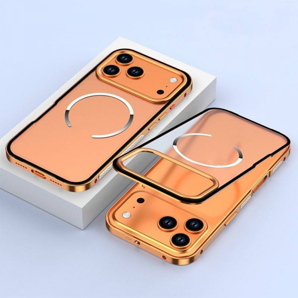 High Quality Aluminum Metal Frame Electroplate Protective Phone Case for iPhone