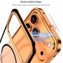 High Quality Aluminum Metal Frame Electroplate Protective Phone Case for iPhone