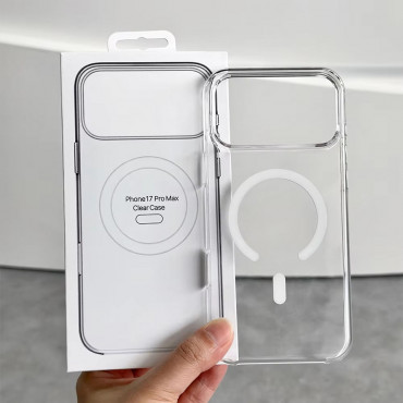 IC Animation Supported Clear Magesafe Transparent Case (Anti yellow )