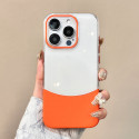 Luxury Design Colorful Transparent 2 Part Case For Iphone 