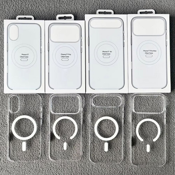 IC Animation Supported Clear Magesafe Transparent Case (Anti yellow )