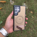 Premium HDD Modern Stylish Shockproof Leather Kickstand Magnetic Case Galaxy Series