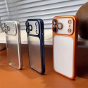 Slim Matte With Camera Lens Protector Case For Iphone 