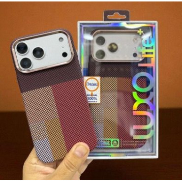 LUXO Original Carbon Fiber Texture Matte Bumper iPhone Case