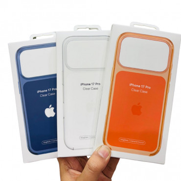 Apple Official Crystal Clear IC MagSafe Case with camera button Phone Case 