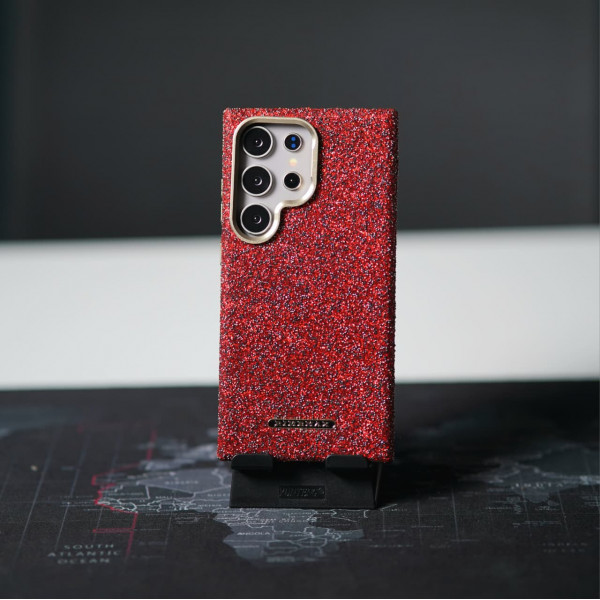Fashion Electroplating Glitter Bling Magnetic Case for Samsung , Sparkle, Style & Wireless Convenience