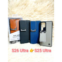 Premium Shell Protective Hard PU Leather Camera Folding Stand Case 