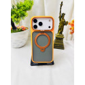 High Quality Translucent Magnetic Stand Phone Case for iPhone