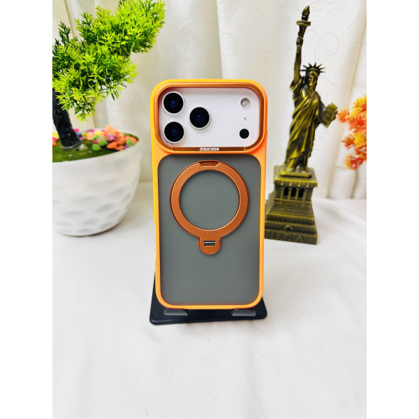 High Quality Translucent Magnetic Stand Phone Case for iPhone