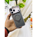 High Quality Translucent Magnetic Stand Phone Case for iPhone