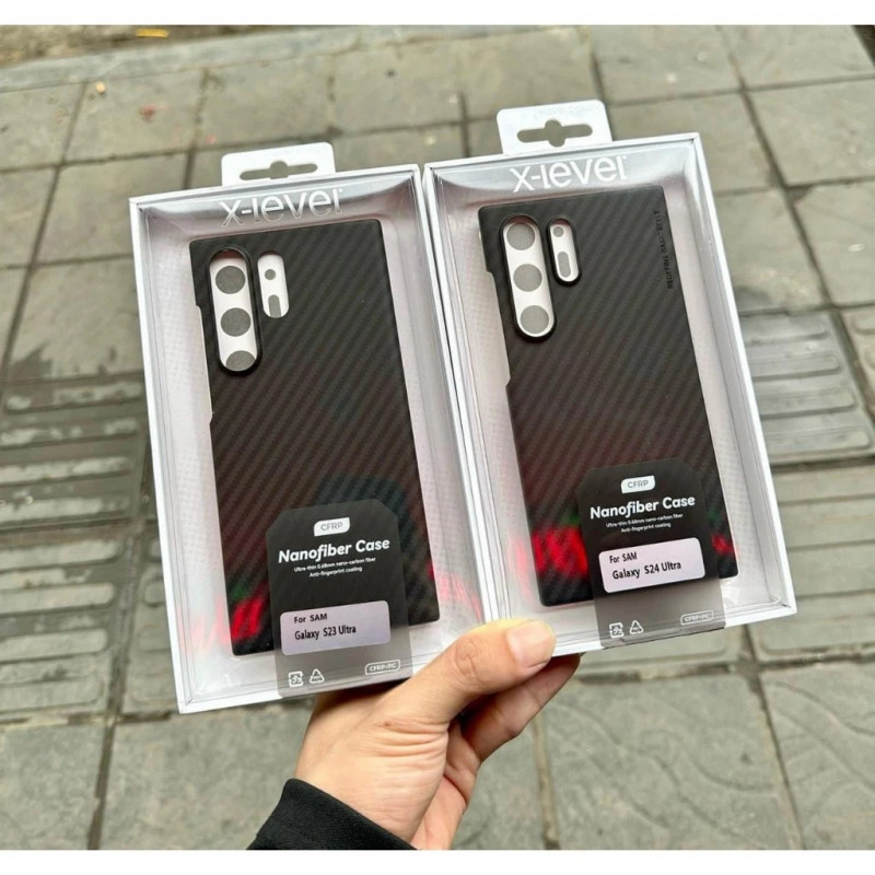 X-Level Brand Ultra Thin Super Slim Carbon Fiber Case For Samsung Galaxy
