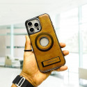 Jinduka Brand Suitable High-End Business Leather Magnetic Kickstand Protective Case For Iphone 
