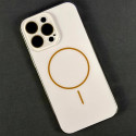Dekex Hard PC Polycarbonate Attached Lens Protector Magnetic Ring Design Case For iPhone 12 To 16 Pro Max