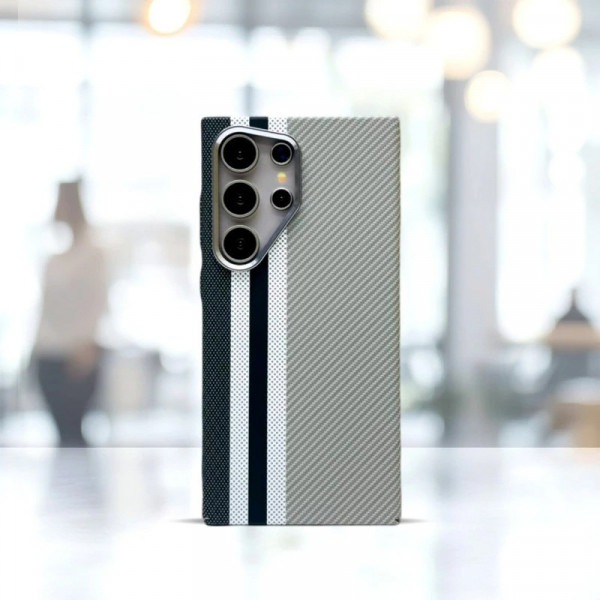  Premium Luxo Carbon Fiber Case For Samsung Galaxy S26Ultra S24Ultra S23Ultra