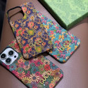 Luxury Floral Print Gucci Style iPhone Cover