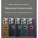 Jinduka Brand Suitable High-End Business Leather Magnetic Kickstand Protective Case For Iphone 