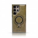 RMBMAX High-End Compatible PU Leather MagSafe Stand Case For Samsung Galaxy S26ultra S25ultra S24ultra S23ultra