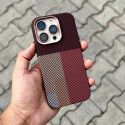 LUXO Original Carbon Fiber Texture Matte Bumper iPhone Case