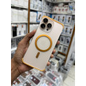 Frameless Matte Transparent Magnetic Phone case for iPhone