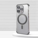 Frameless Matte Transparent Magnetic Phone case for iPhone