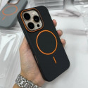 Ultrathin Matte Hit Color Lens Wireless Charging Hard PC Cover Magsafe Supported Case for Iphone