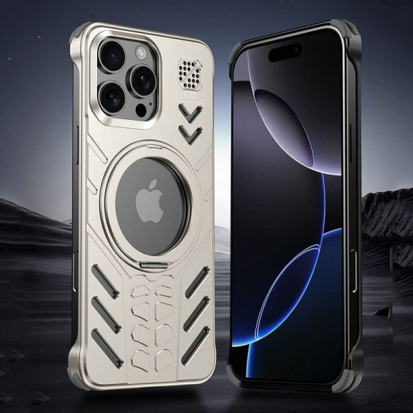 Bat-Man Armour Case with 360° Kickstand for iPhone 15 To 16 pro Max