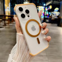 Frameless Matte Transparent Magnetic Phone case for iPhone