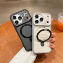 Magnetic Charging Ring Stander Full Cover Hybrid Anti-Slip Hard PC Soft TPU Phone Case for iPhone