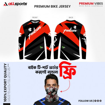 Pulsar Red Full Slee...
