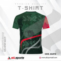 Bangla Bornomala Half Sleeve Four Part Sublimation Print For T-Shirt -AS36