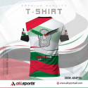 Free Palestine Half Sleeve Four Part Sublimation Print For T-Shirt -AS4PH5