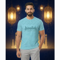 Bismillah Half Sleeve Four Part Sublimation Print For T-Shirt -Code:AS118