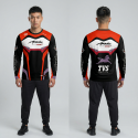 Apache 4v Bike Full Sleeve Four Part Sublimation Print For Premium Bike T-Shirt - AS28